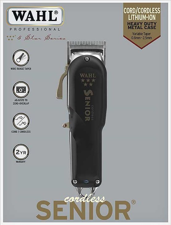 фото Машинка для стрижки Wahl 5 Star Cordless Senior 8504-016