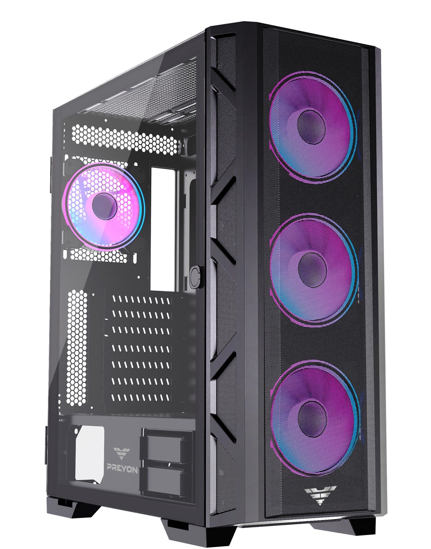 фото Корпус Preyon Nest Meshy+ Black (PRENMP04B)