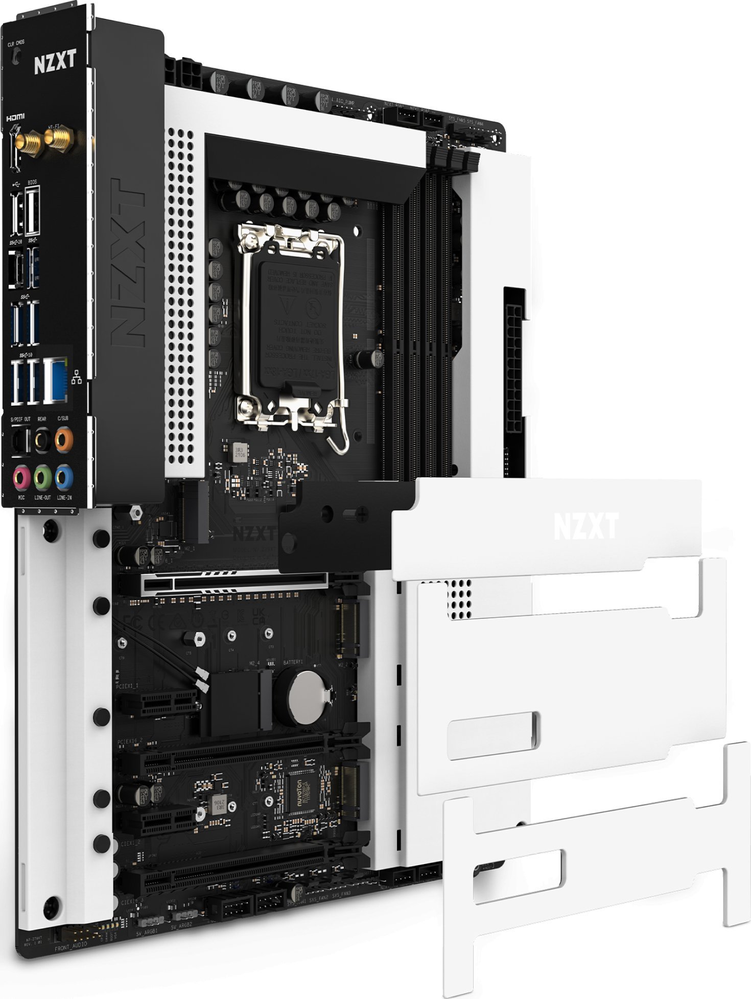 фото Материнська плата NZXT N7 Z790 White (N7-Z79XT-W1)