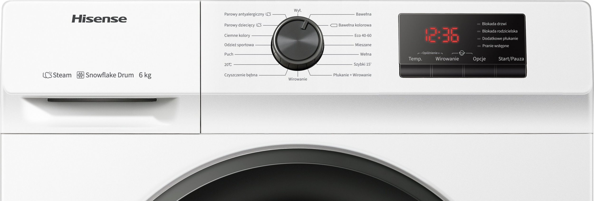 фото Пральна машина автоматична Hisense WFVB6010EM