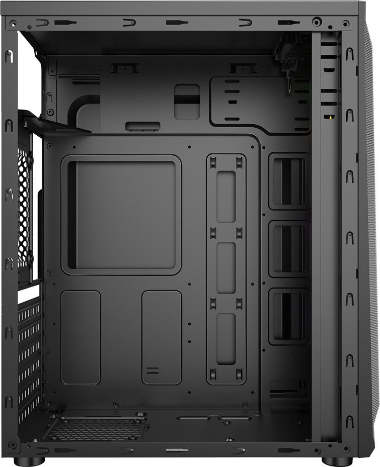 фото Корпус 1Stcool Monster RGB Black (MD-MONSTER-AU-USB3-TS)