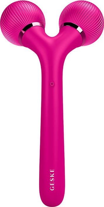 фото Прилад для догляду за обличчям і тілом Geske Sonic Facial & Body Roller 4 in 1 Magenta (GK000041MG01)