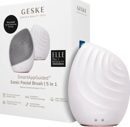 фото Звукова щітка для обличчя Geske Sonic Facial Brush 5 in 1 Starlight (GK000010SL01)