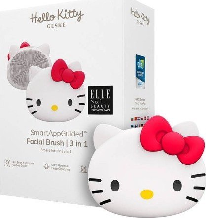 фото Прилад для очищення обличчя Geske Facial Brush З in 1 by Hello Kitty Starlight (HK000016ST01)
