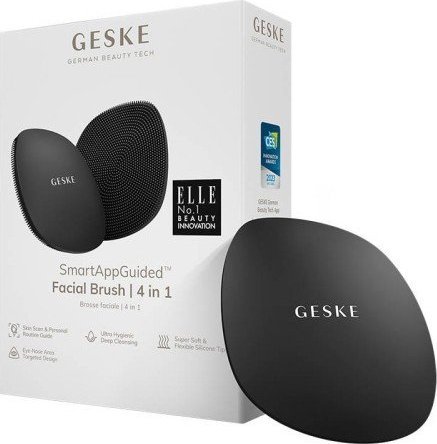 фото Прилад для очищення обличчя Geske Facial Brush 4 in 1 Gray (GK000018GY01)