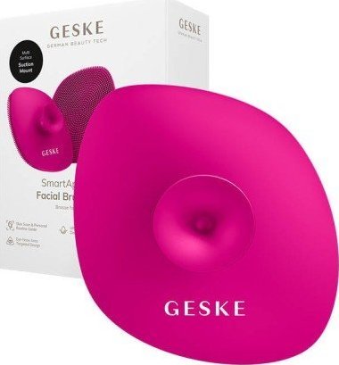 фото Прилад для очищення обличчя Geske Facial Brush 4 in 1 Magenta Suction Mount (GK000038MG01)