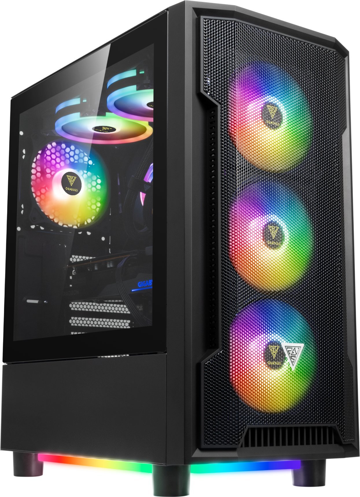 фото Корпус Gamdias Athena M6 Lite ARGB Black (16331-92443-40000-G)