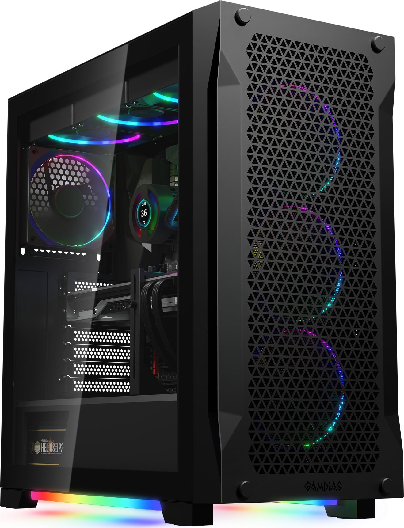 фото Корпус Gamdias Athena P1 Black (4712960137066)