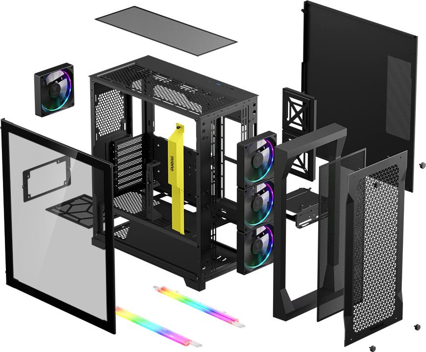 фото Корпус Gamdias Athena P1 Black (4712960137066)