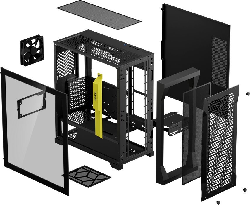 фото Корпус Gamdias Athena P1 Lite Black (4712960137660)