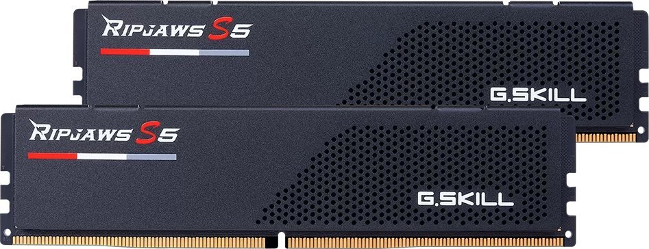 фото Память для настольных компьютеров G.Skill 48 GB (2x24GB) DDR5 6000 MHz Ripjaws S5 Black (F5-6000J4048F24GX2-RS5K)