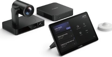 Kamera internetowa Yealink Native Microsoft Teams Rooms system for Medium-to-large rooms ? 1x UVC86 12X optical PTZ 4K intelligent camera, VCR20 remote control, power adapter, wallmount bracket and cables; ? Yealink MCore Kit (with MCore mini-PC and MTouc