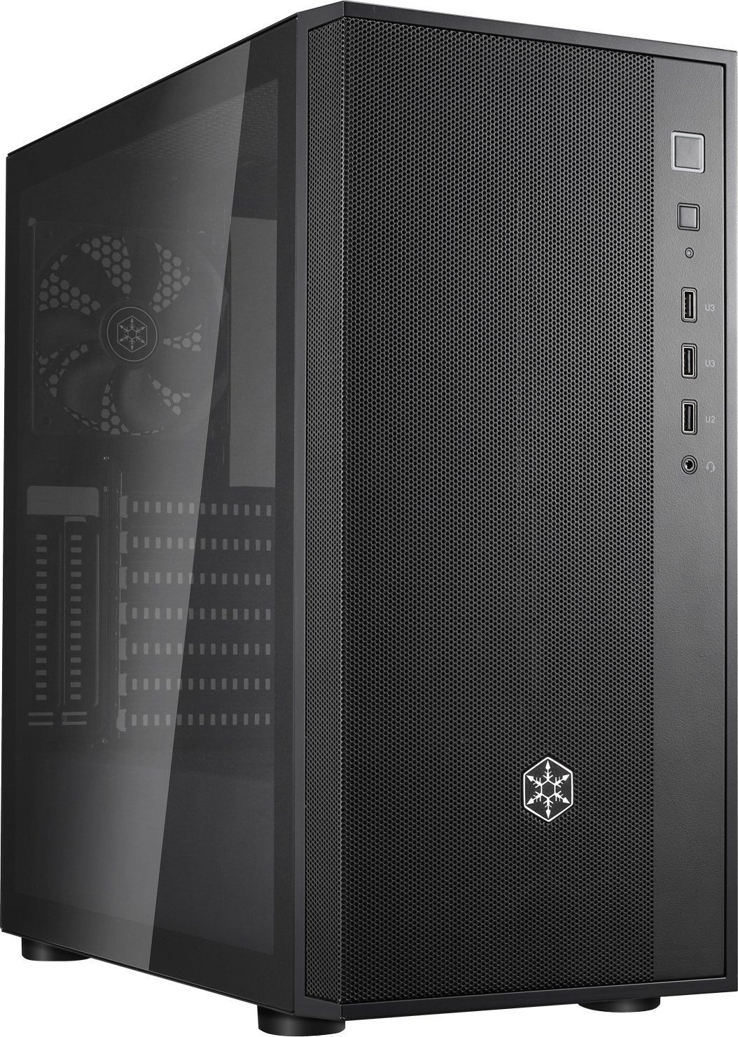 фото Корпус SilverStone Fara R1 V2 Black (SST-FAR1B-G-V2)