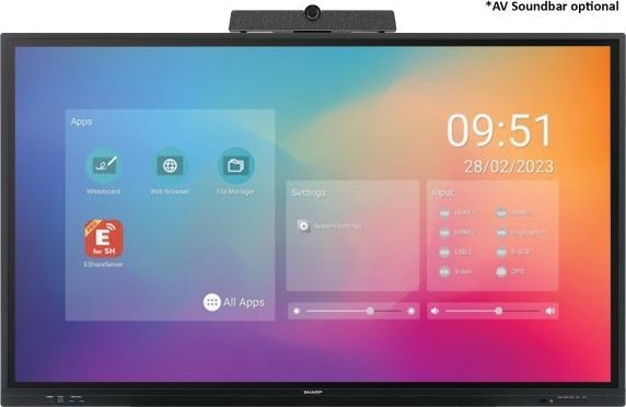 фото Інтерактивна дошка Sharp PN-LC652