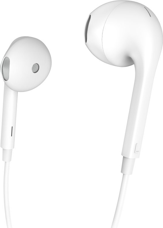 фото Навушники з мікрофоном Hama Glow White