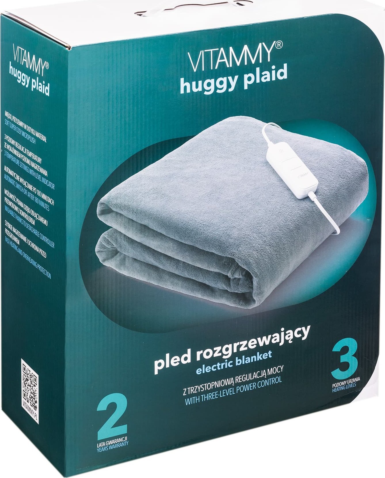 фото Електроковдра Vitammy Huggy Plaid