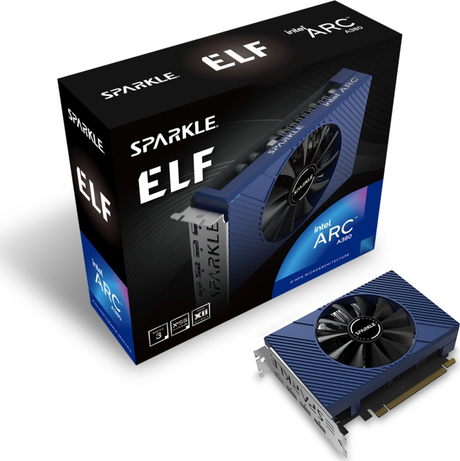 фото Відеокарта Sparkle Arc A380 Elf 6GB GDDR6 (SA380E-6G)