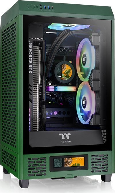 фото Корпус Thermaltake The Tower 200 Racing Green (CA-1X9-00SCWN-00)