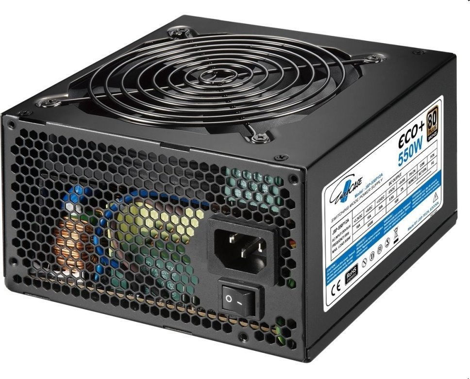 фото Блок живлення EuroCase Eco+ 550W (ECO550)