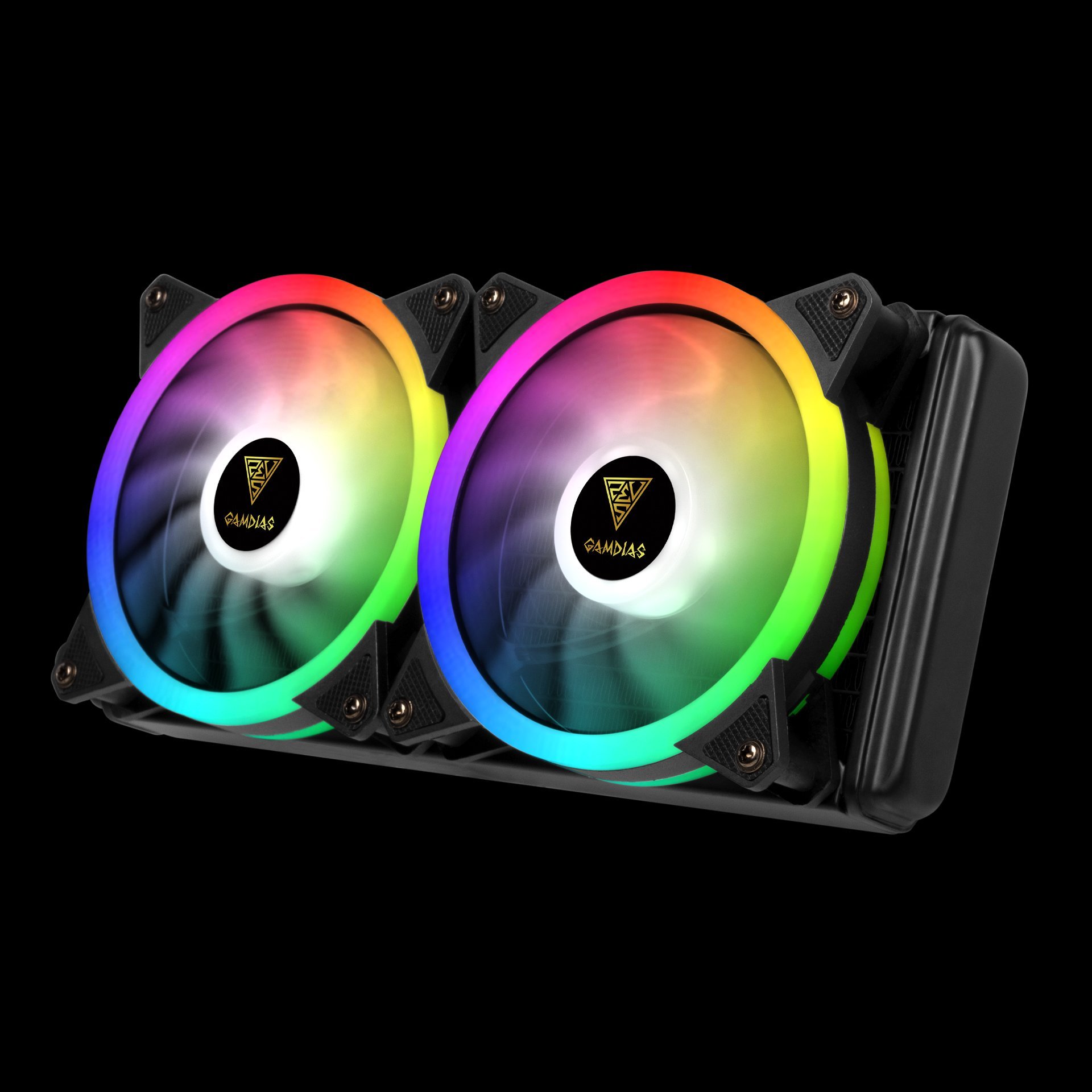 фото Водяне охолодження Gamdias Chione M2-240 Lite 2 Black (16321-01100-00008-G)