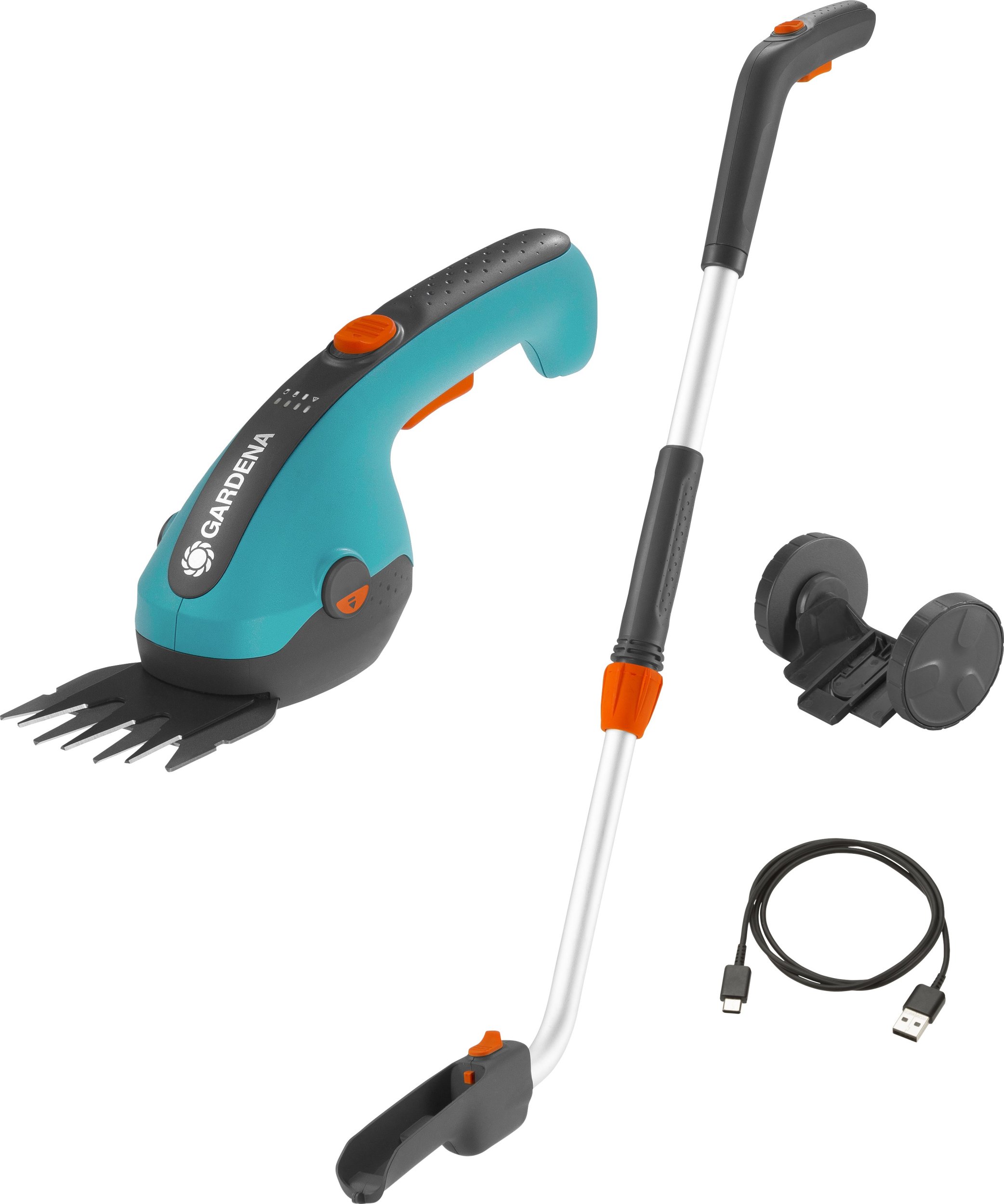 фото Акумуляторні садові ножиці Gardena ClassicCut Li Set USB-C (09886-20)