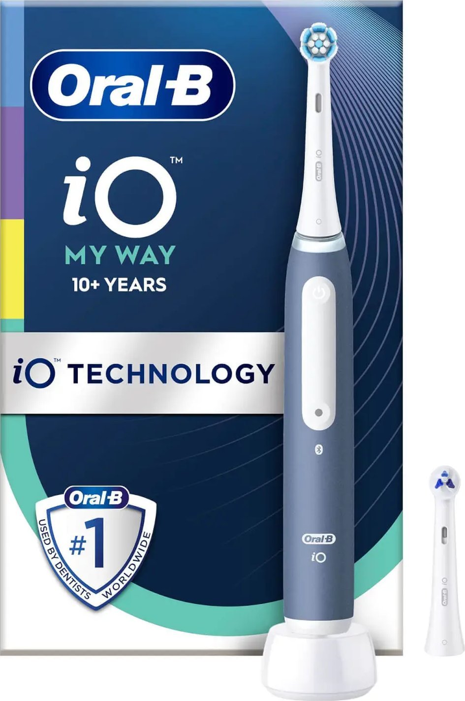 фото Електрична зубна щітка Oral-B iO Series 4 My Way iOG4K.2N6.1DK (10+) Ocean Blue