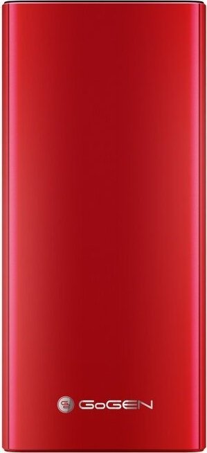 фото Зовнішній акумулятор (павербанк) Gogen PB100008R 10000mAh Red