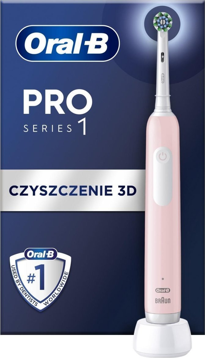 фото Електрична зубна щітка Oral-B Pro Series 1 CrossAction Pink