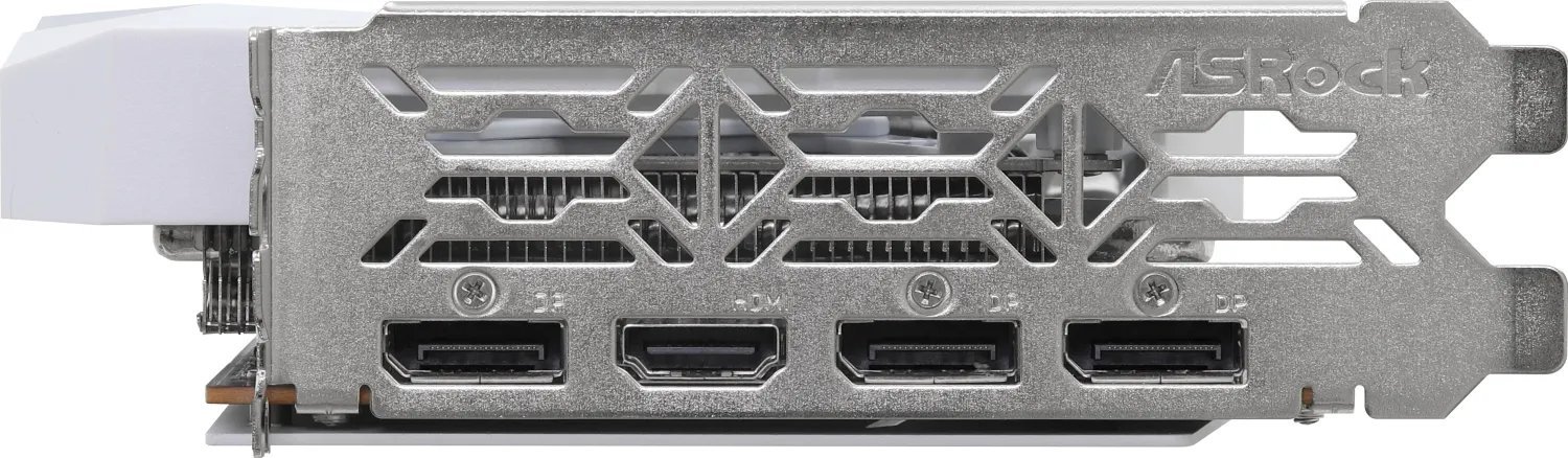 фото Відеокарта ASRock Radeon RX 6600 Challenger White 8GB (RX6600 CLW 8G)