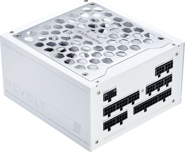 фото Блок живлення Phanteks Revolt 1200W White (PH-P1200PR_WT01C)