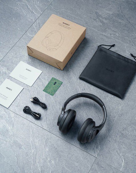 фото Навушники з мікрофоном Aukey EP-N12 Black