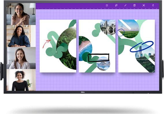 фото Інтерактивна дошка Dell P5524QT