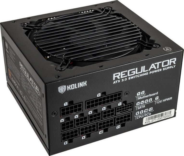 фото Блок живлення Kolink Regulator 850W (KL-R850FG)