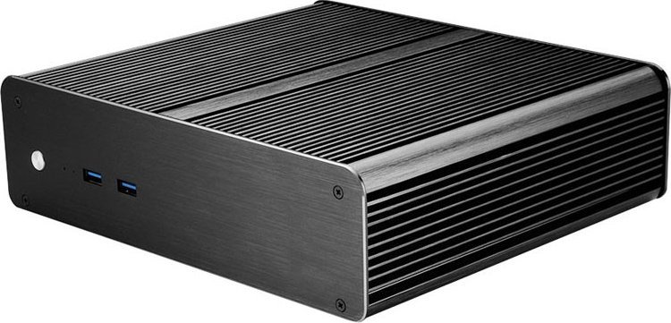 фото Корпус Akasa Euler T Plus Thin Black (A-ITX57-M1B)
