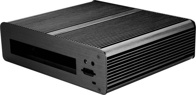 фото Корпус Akasa Euler T Plus Thin Black (A-ITX57-M1B)