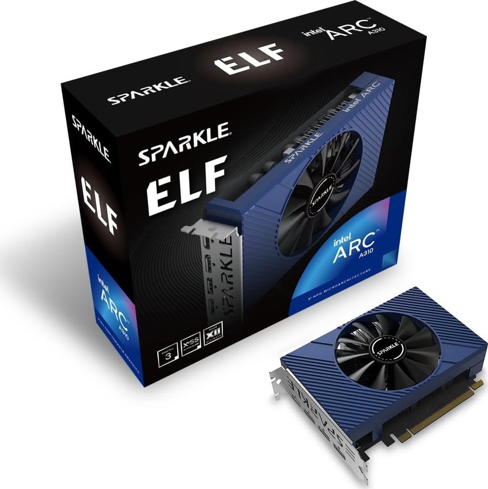 фото Відеокарта Sparkle Arc A310 ELF 4GB GDDR6 (SA310E-4G)