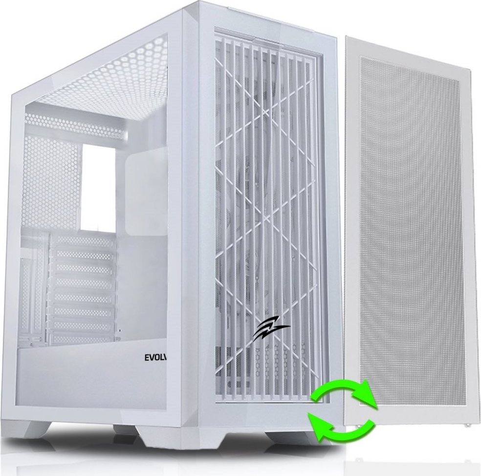 фото Корпус Evolveo Ptero Q2 White (PTEROQ2W)