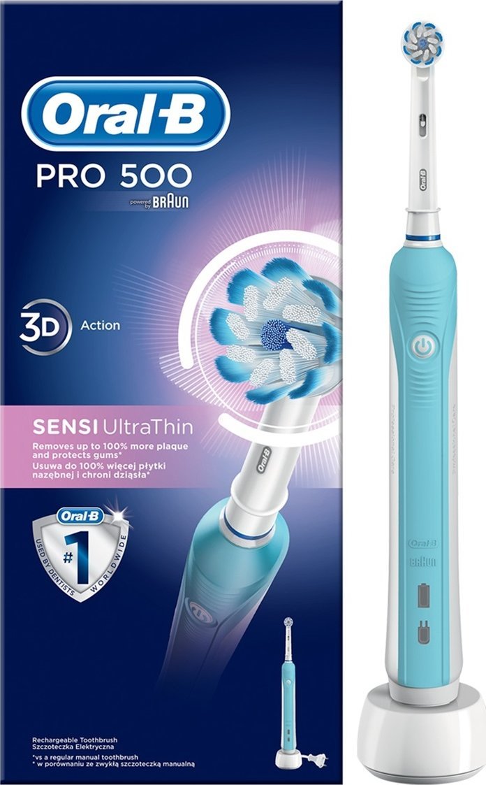 фото Електрична зубна щітка Oral-B PRO 500