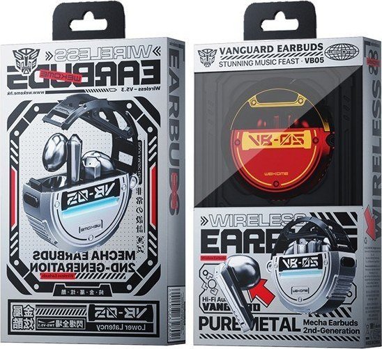 фото Навушники TWS Wekome VB05 Vanguard Red