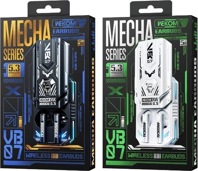 фото Навушники TWS Wekome VB07 Mecha White
