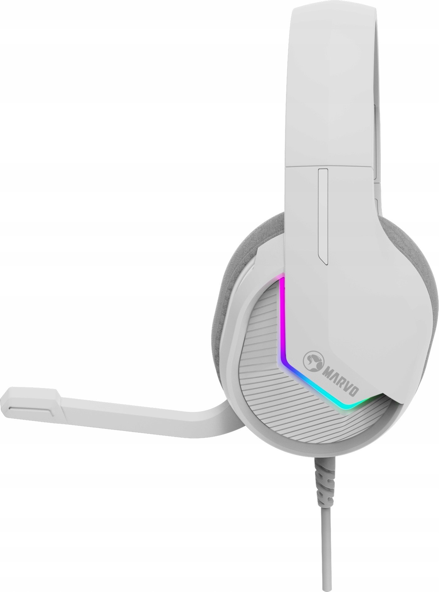фото Навушники з мікрофоном Marvo H8618 White
