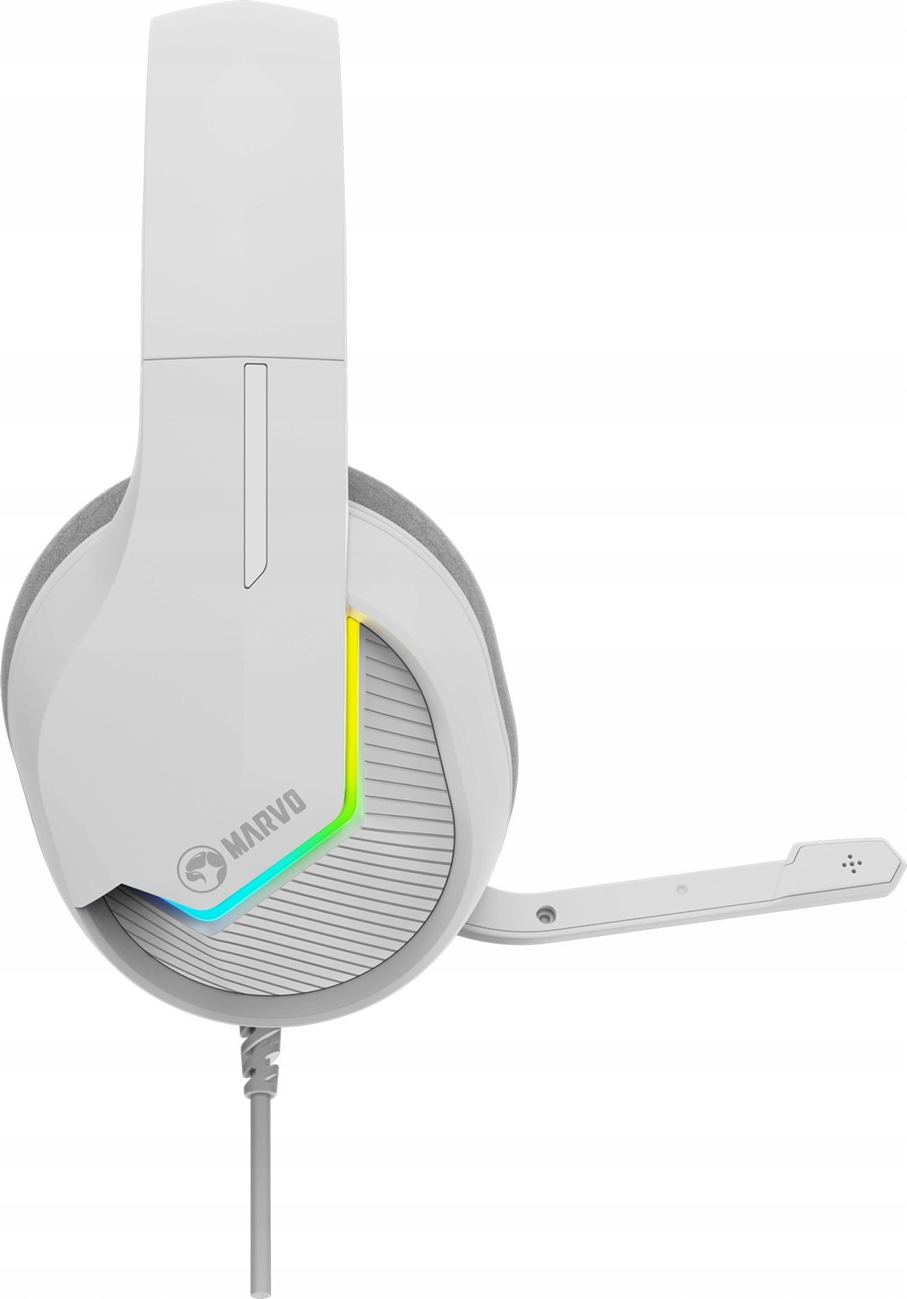 фото Навушники з мікрофоном Marvo H8618 White
