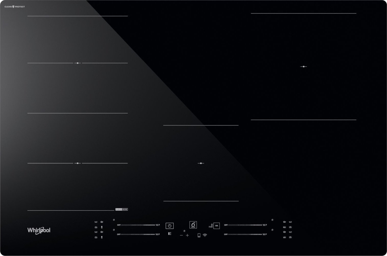 фото Індукційна варильна поверхня Whirlpool WF S7977 CPNE
