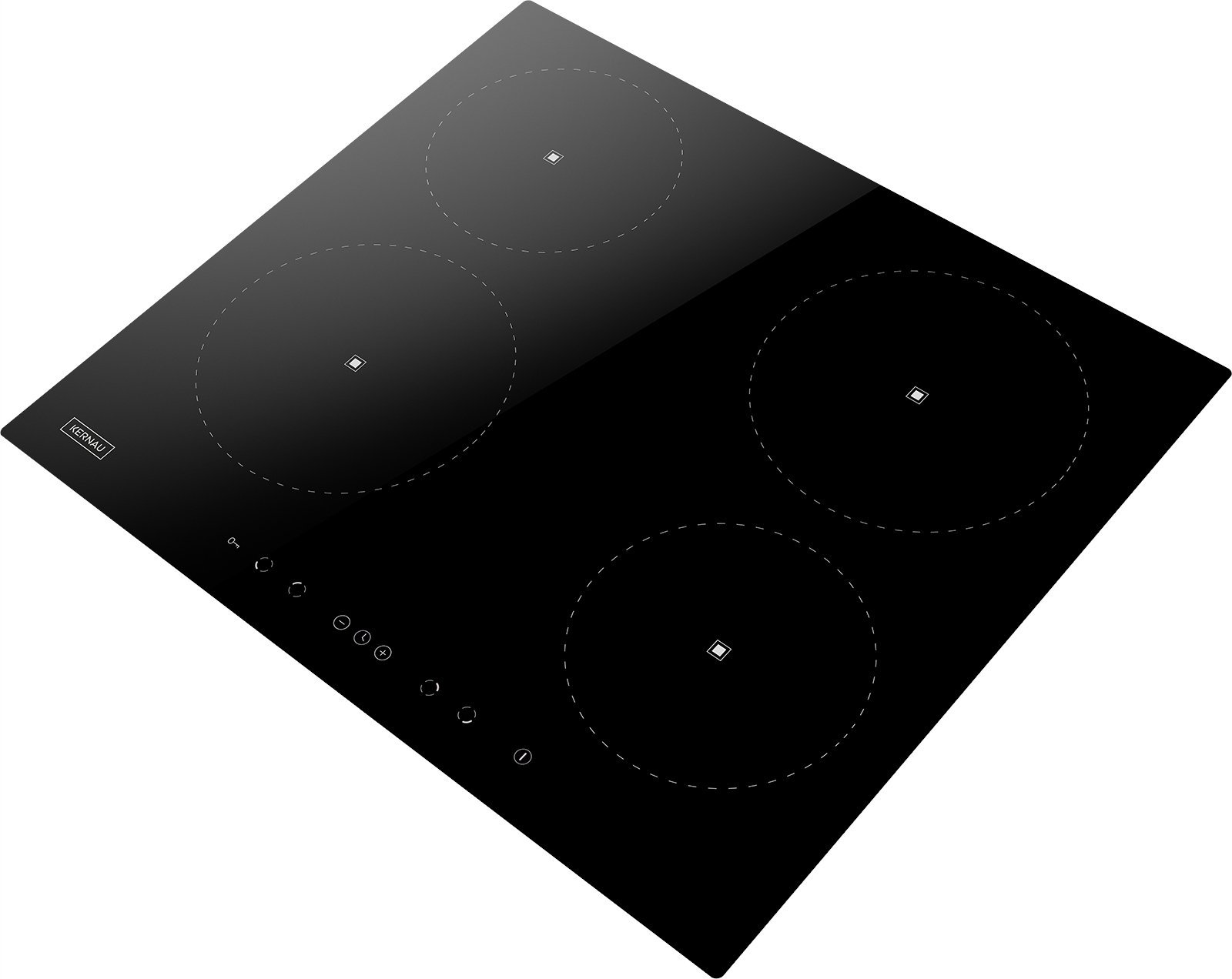 фото Індукційна варильна поверхня Kernau KIH 6415-4B