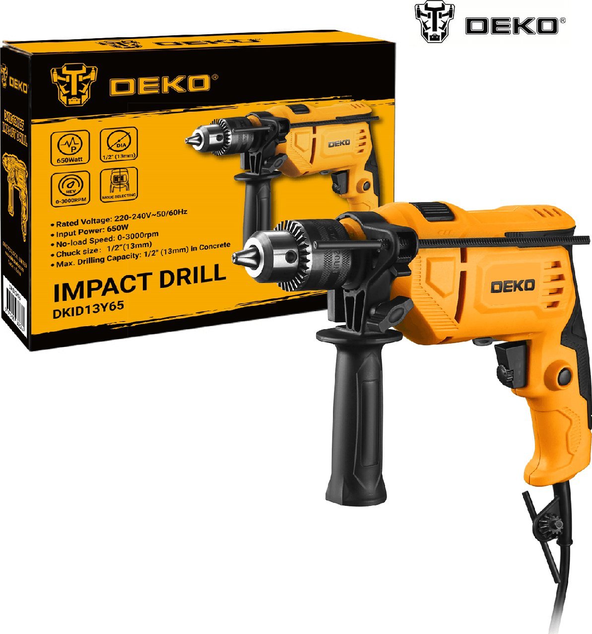 фото Дриль Deko DKID13Y65