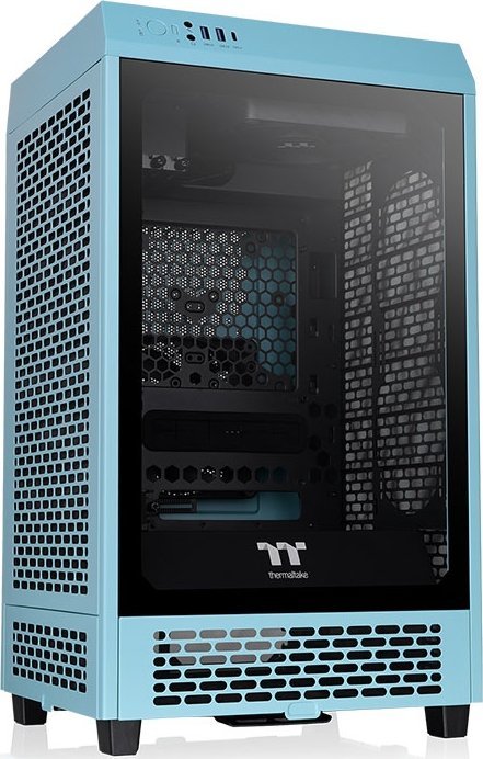 фото Корпус Thermaltake The Tower 200 Turquoise (CA-1X9-00SBWN-00)