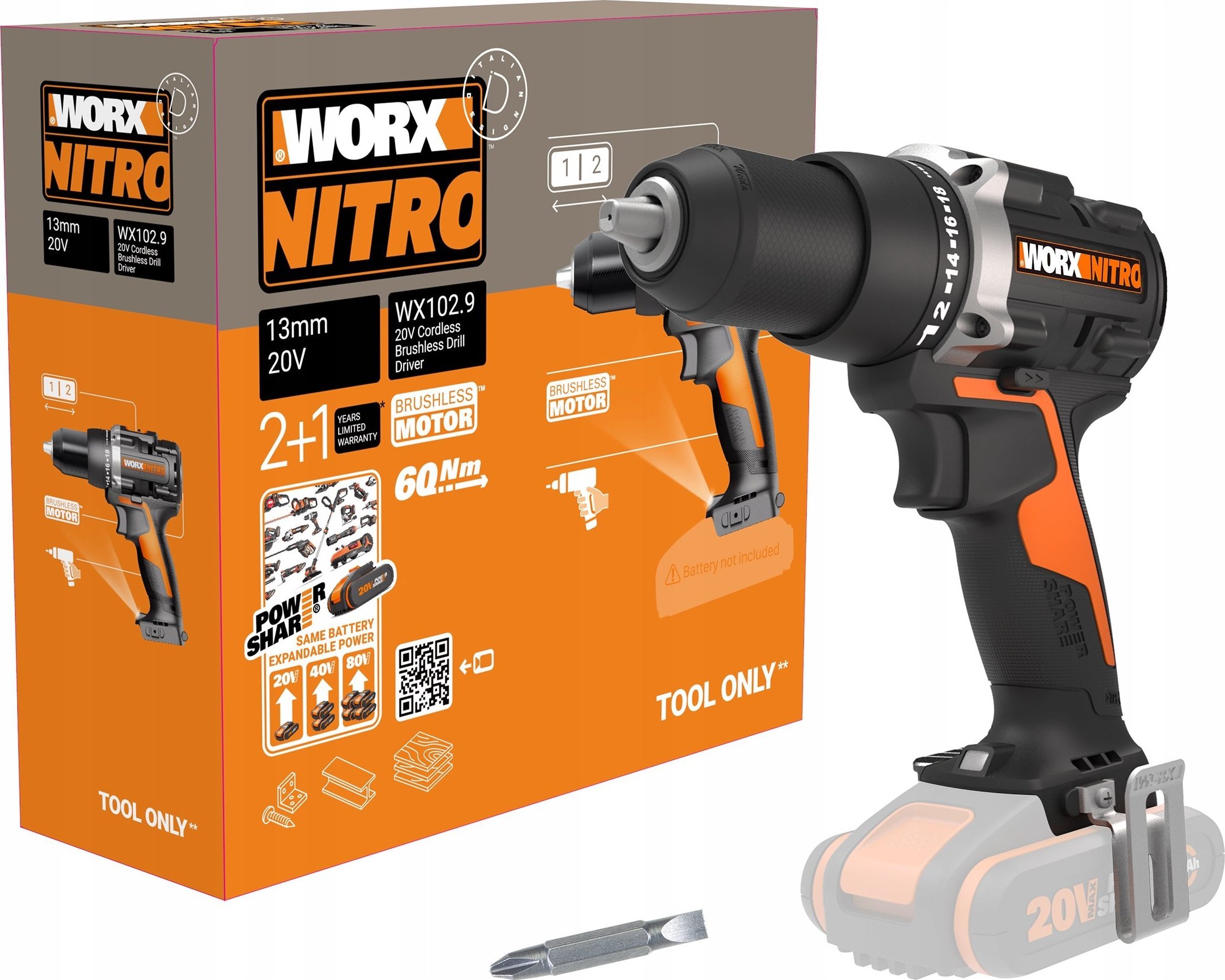 фото Шурупокрут Worx WX102.9