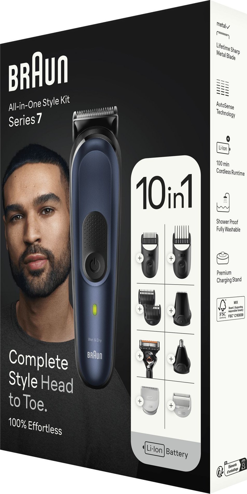 фото Машинка для стрижки Braun MGK7421