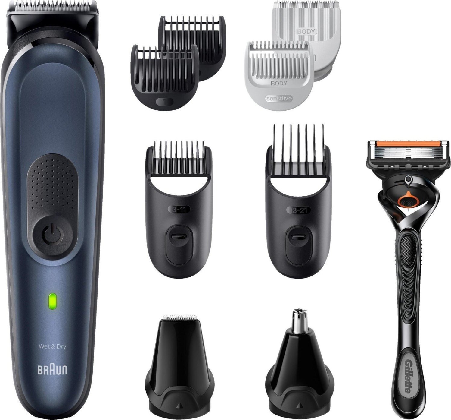 фото Машинка для стрижки Braun MGK7421