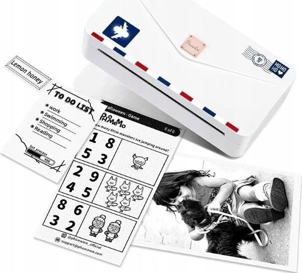 фото Принтер наклейок Phomemo M04 As Mini White